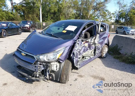 2017 Chevrolet Spark 1Lt Cvt из США, поврежденный, VIN KL8CD6SA1HC812744